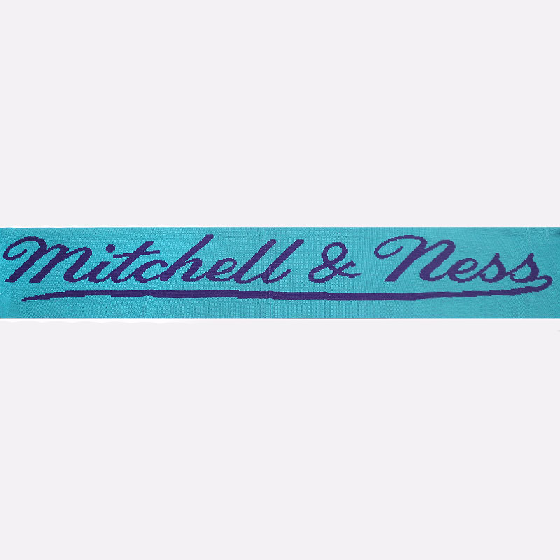  голубой шарф Mitchell and ness NBA Scarf S164ZTEAL - цена, описание, фото 3